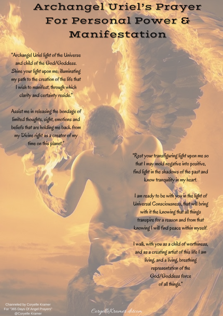 archangel uriel prayer