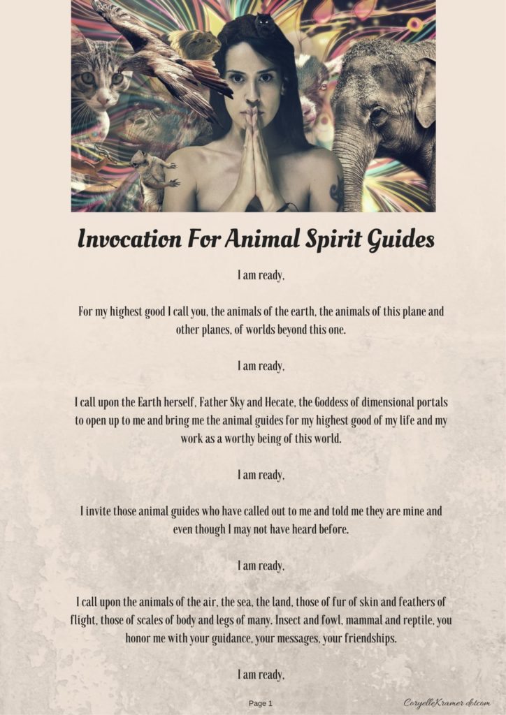 Animal Spirit Guide Invocation p2